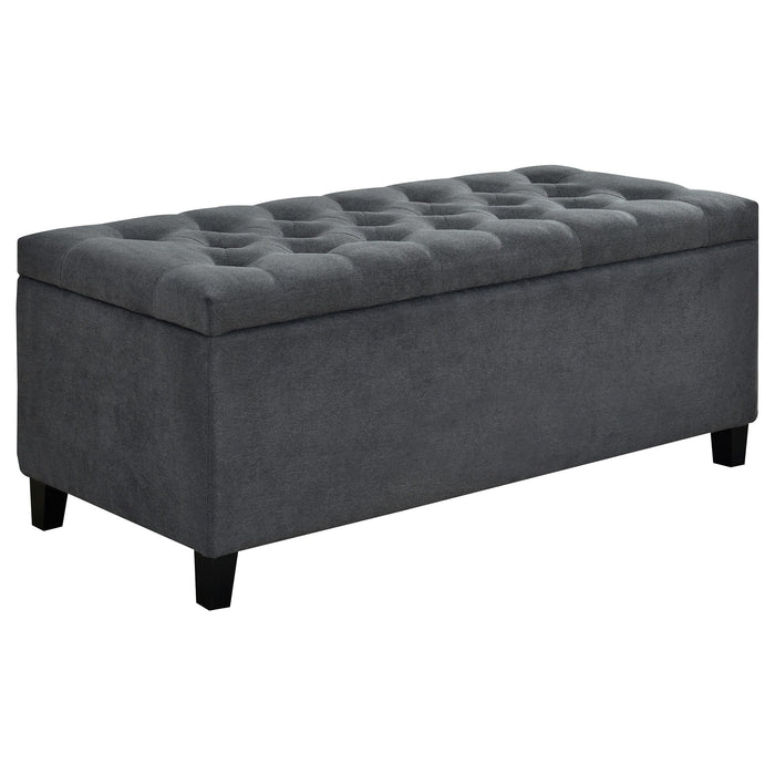 Samir Lift Top Storage Bench Charcoal image