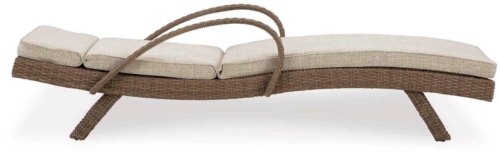 Beachcroft Outdoor Chaise Lounge with Cushion