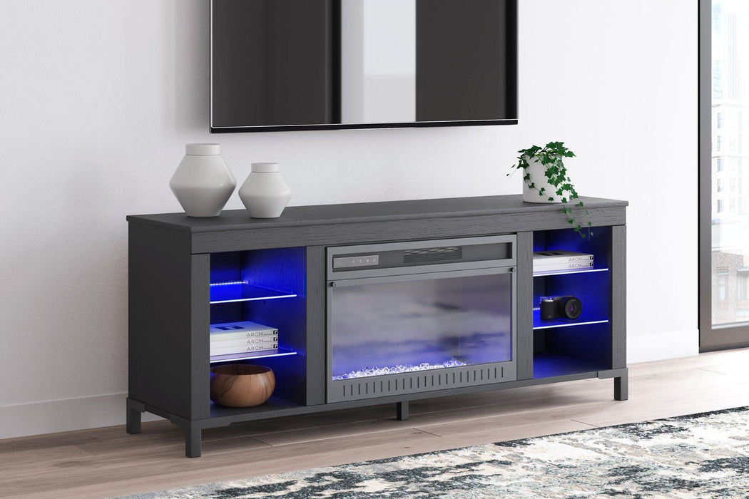 Cayberry 60" TV Stand with Electric Fireplace