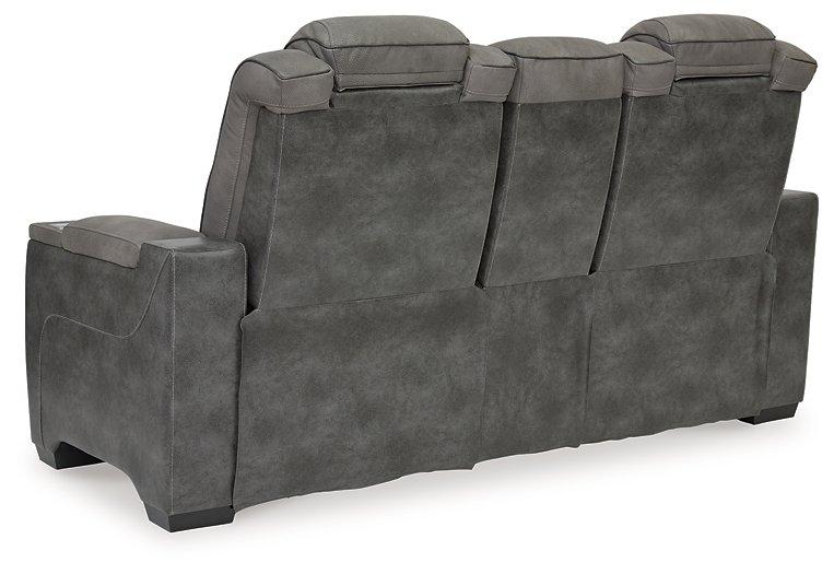 Next-Gen DuraPella Power Reclining Loveseat with Console