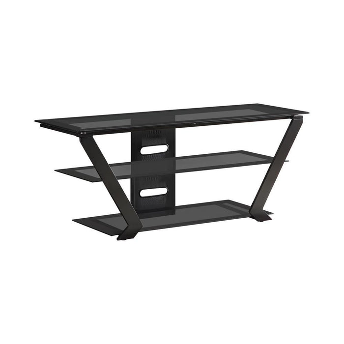 Donlyn 2-tier TV Console Black