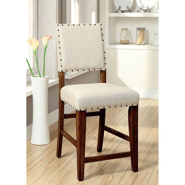 SANIA Rustic Oak Counter Ht. Chair (2/CTN)